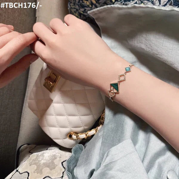 Box Link Hand Bracelet Adjustable